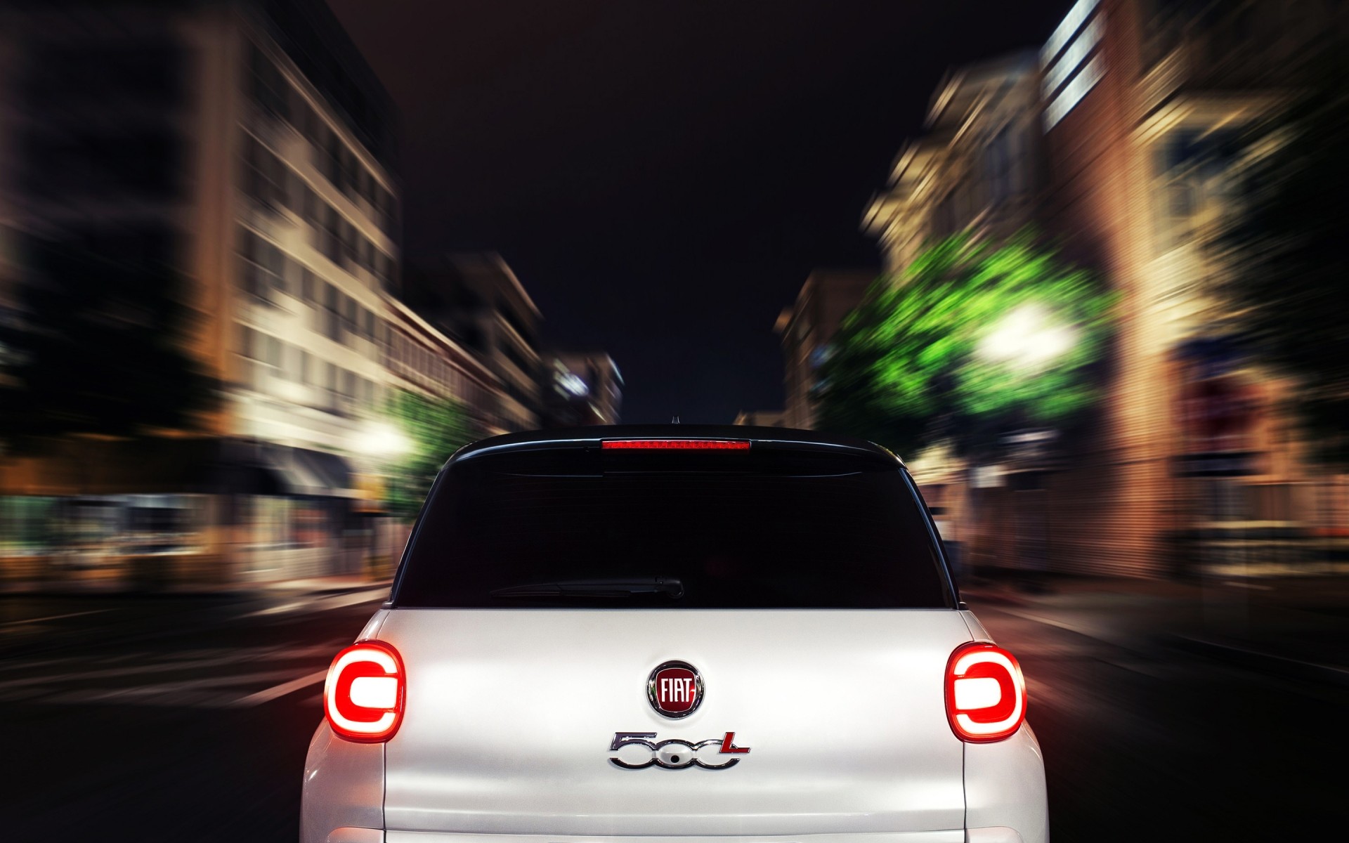 fiat car blur street transportation system road traffic fast hurry vehicle asphalt action drive travel pavement city light highway speed urban automotive fiat 500l