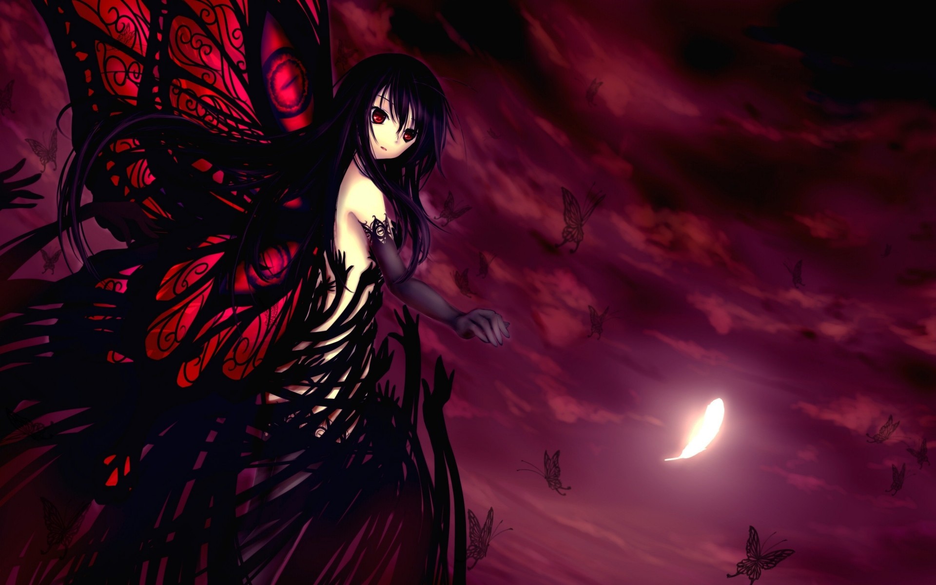 cartoons dark woman art halloween evening accel world