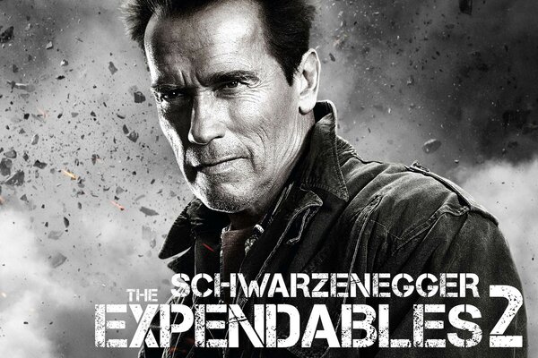 Filmplakat mit Arnold Schwarzenegger