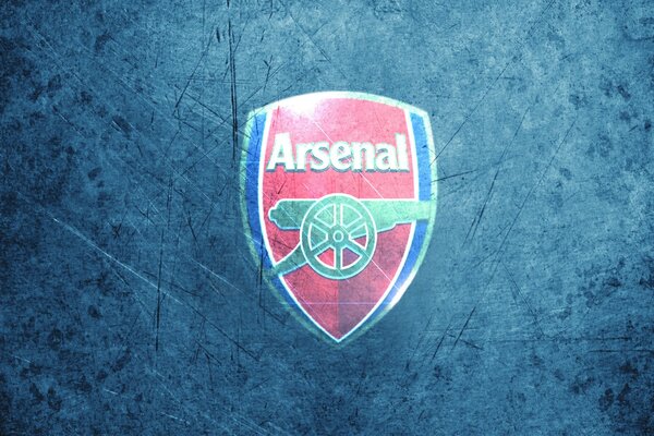 The emblem of the Arsenal football club