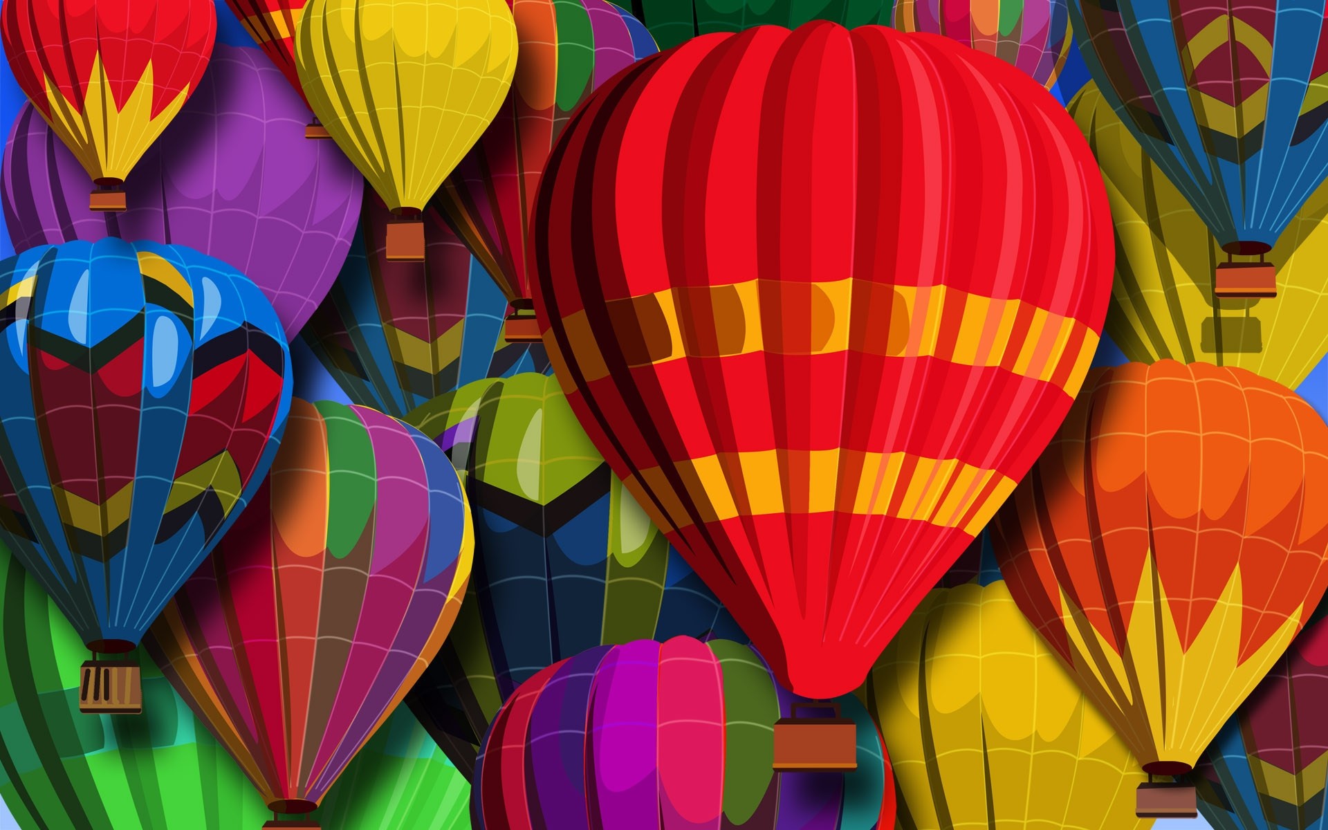 drawings balloon hot-air balloon motley fun helium love color airship bright air design romance desktop