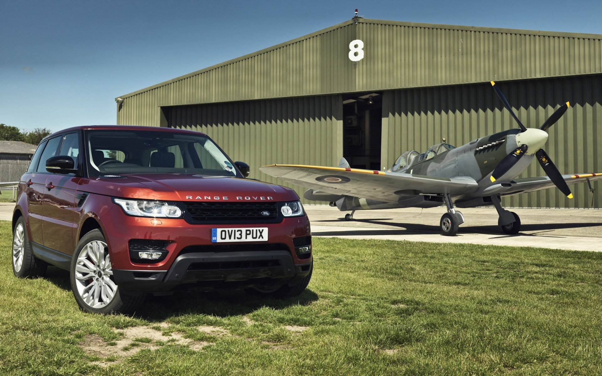 range rover araba araba ulaşım sistemi uçak