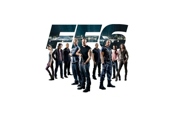 Die Schauspieler des Films fast and Furious der sechste Teil