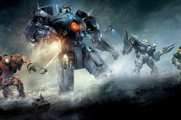 Robots du film Sea Frontier