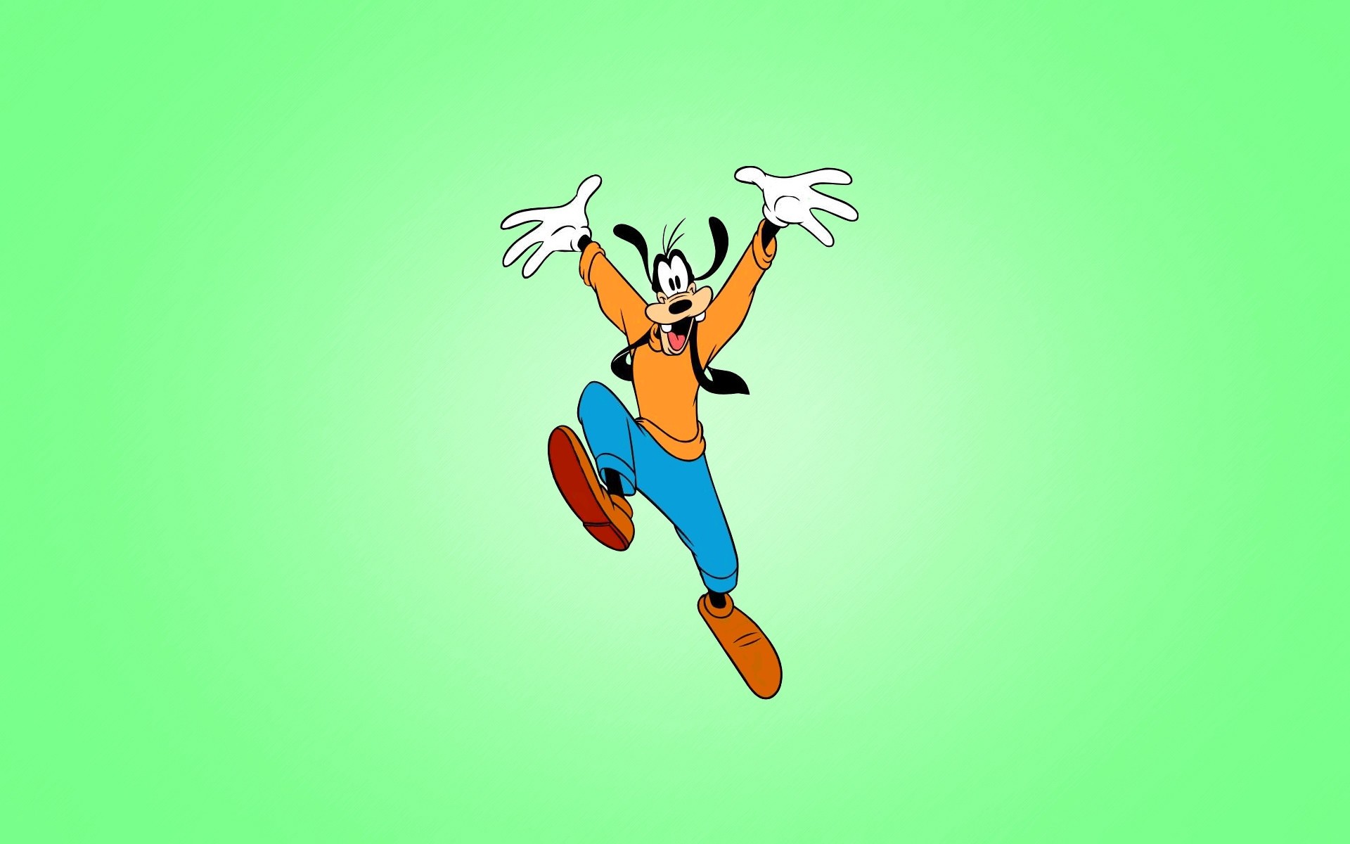 dessins animés illustration bureau goofy