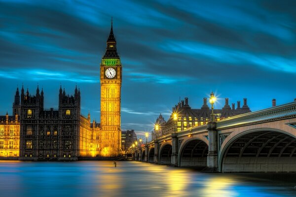 Reino Unido en el crepúsculo, Big Ben