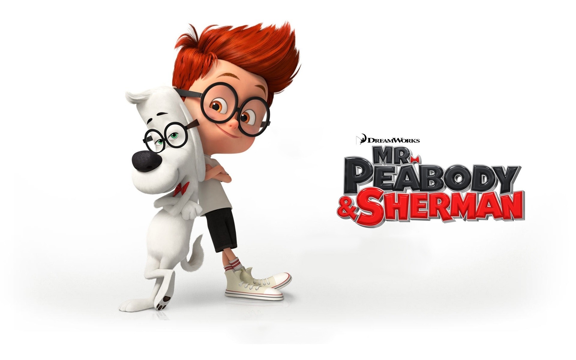 filmes esboço ilustração personagem isolado homem engraçado sr. peabody e sherman