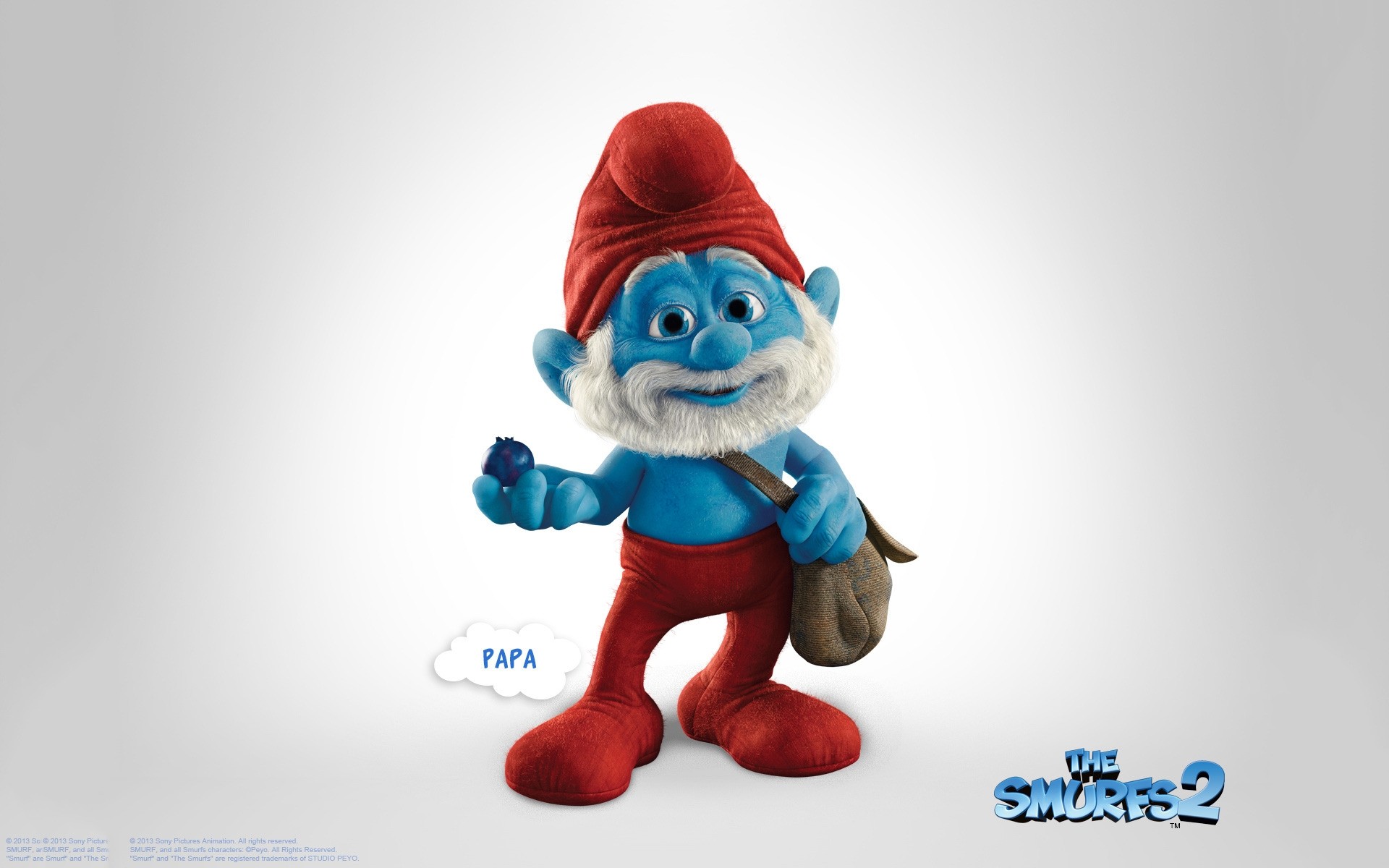 movies funny toy fun child isolated cute christmas man winter the smurfs 2