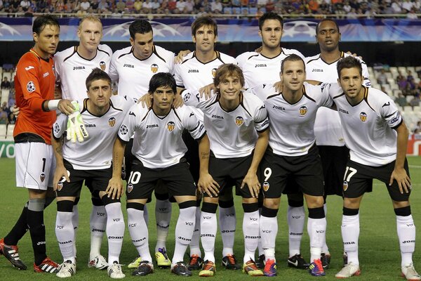 Foto general del equipo de fútbol