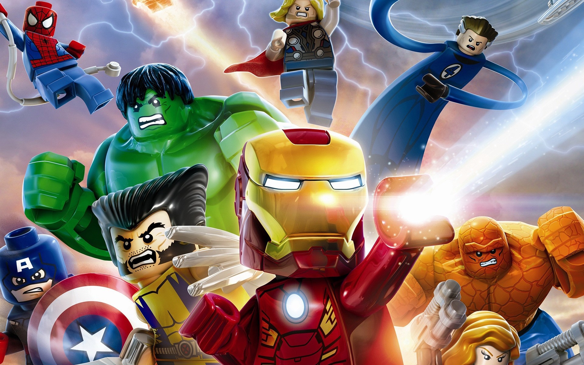 other games illustration lego marvel