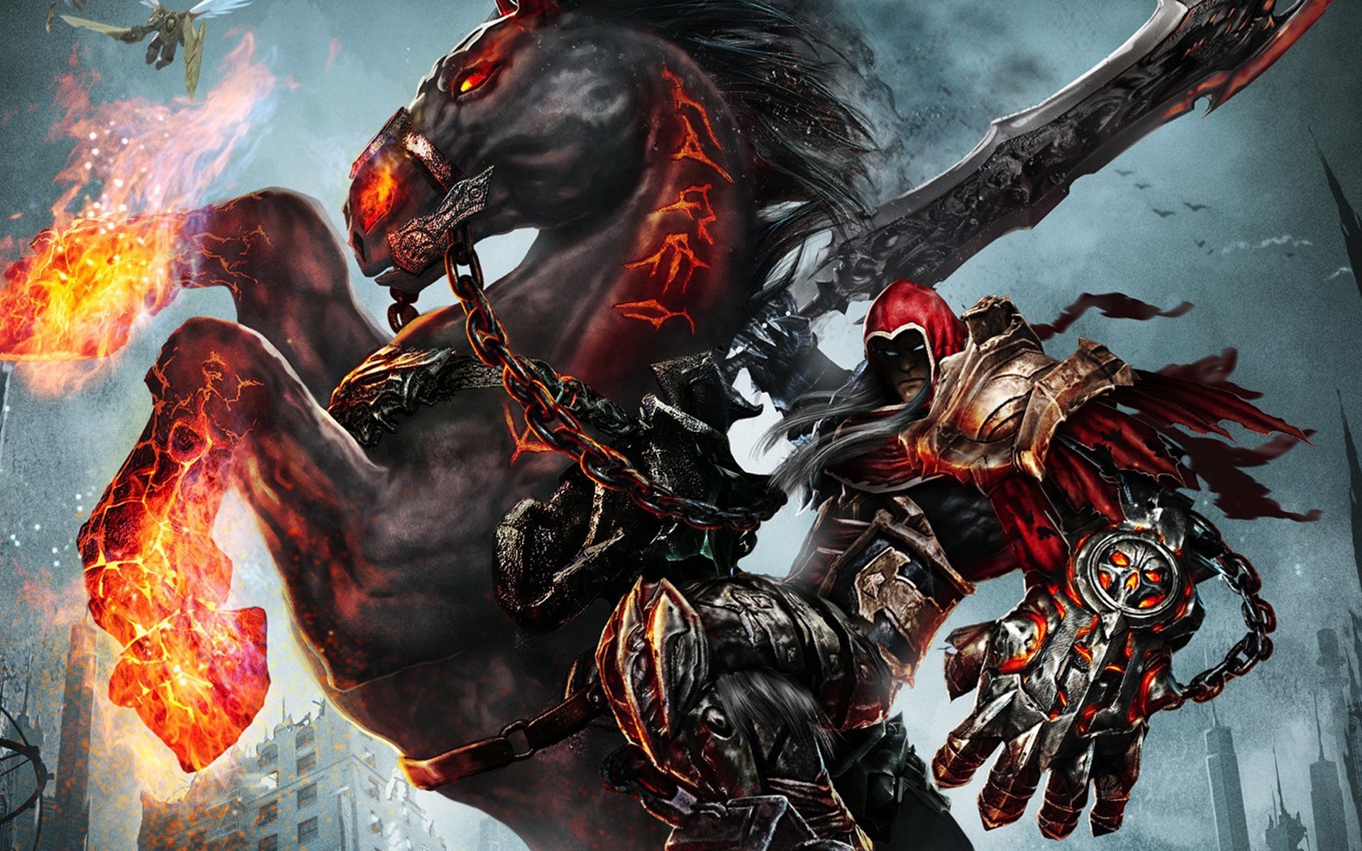 other games chama arte fumaça pintura religião festival em darksiders