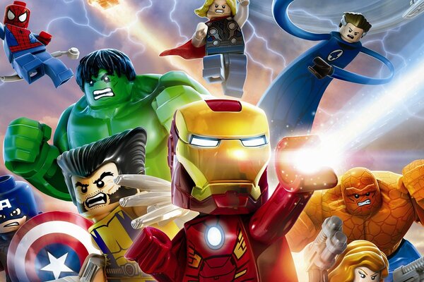 Collection Lego par Marvel Heroes