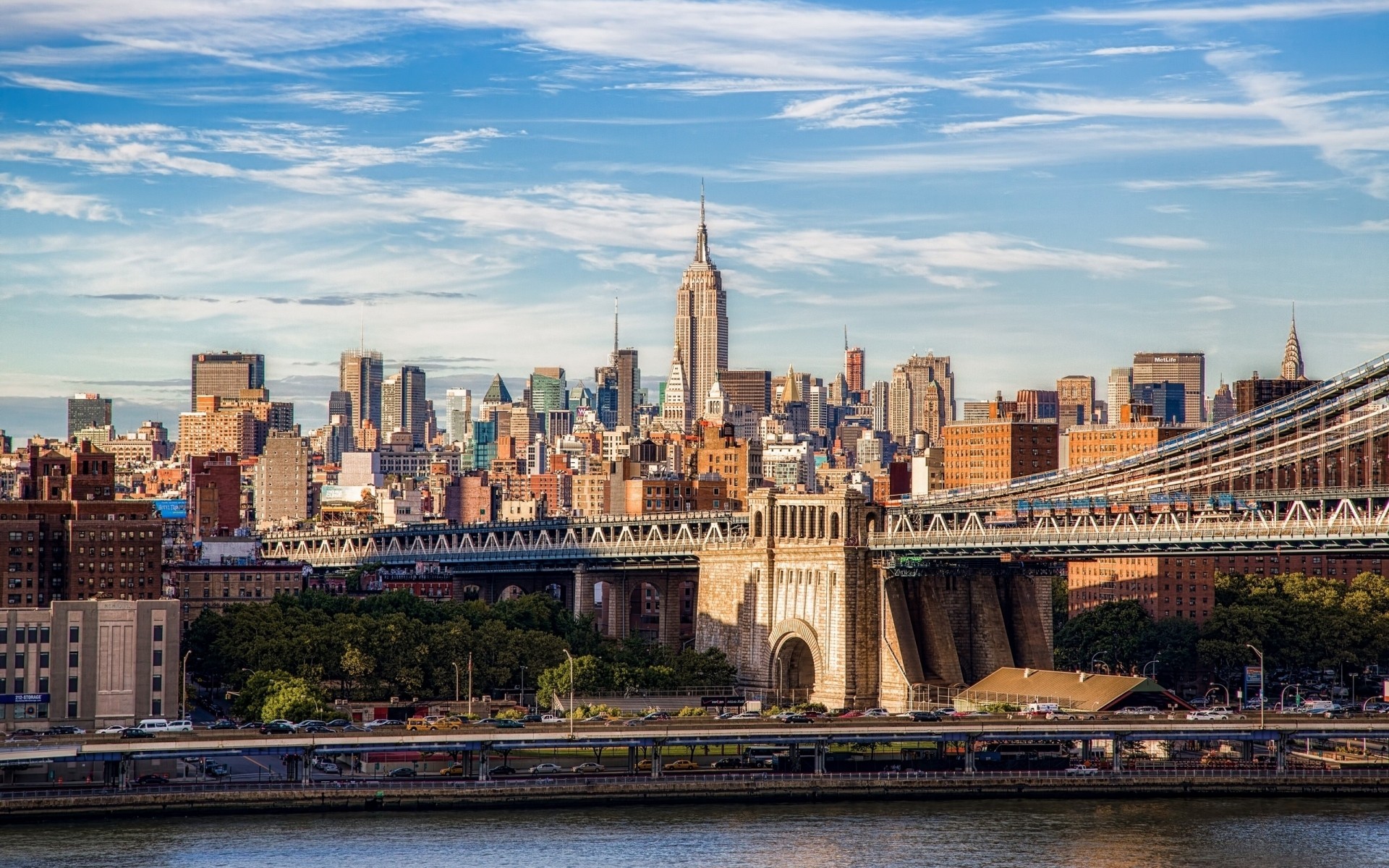 eua arquitetura cidade viagens cidade skyline rio casa ponte céu água urbano ponto de interesse crepúsculo ao ar livre noite pôr do sol turismo arranha-céu luz do dia ponte do brooklyn manhattan nova york nova york