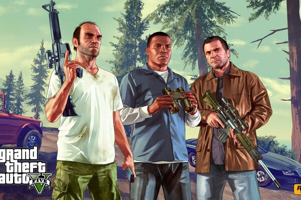 GTA ils étaient trois