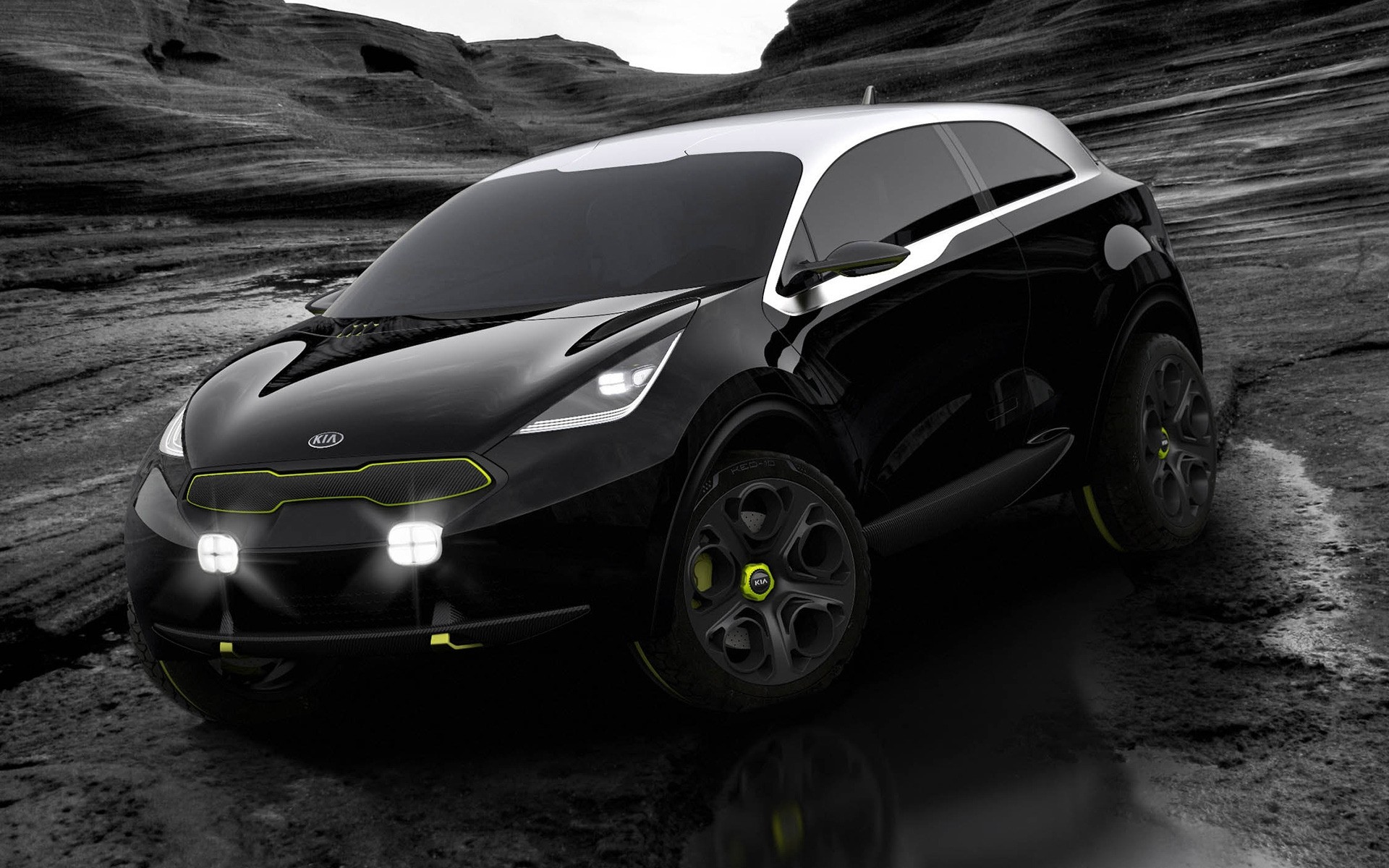 concept cars vehicle car transportation system hurry wheel fast drive kia concept