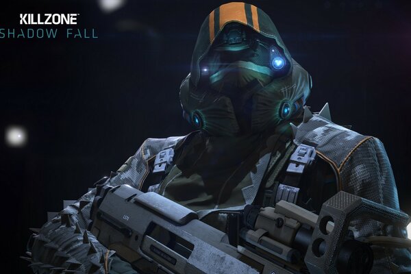 Charakter aus dem Spiel killzone shadow fall