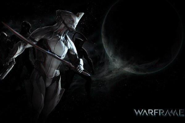 Ilustración del juego warframe