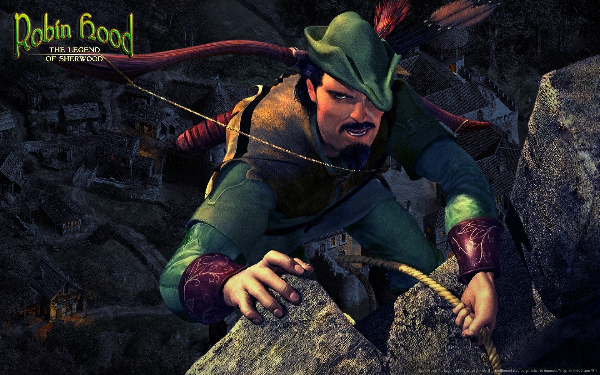 other games sozinho adulto homem chama escalar perigo aventura ao ar livre fumaça vestir coragem robin hood