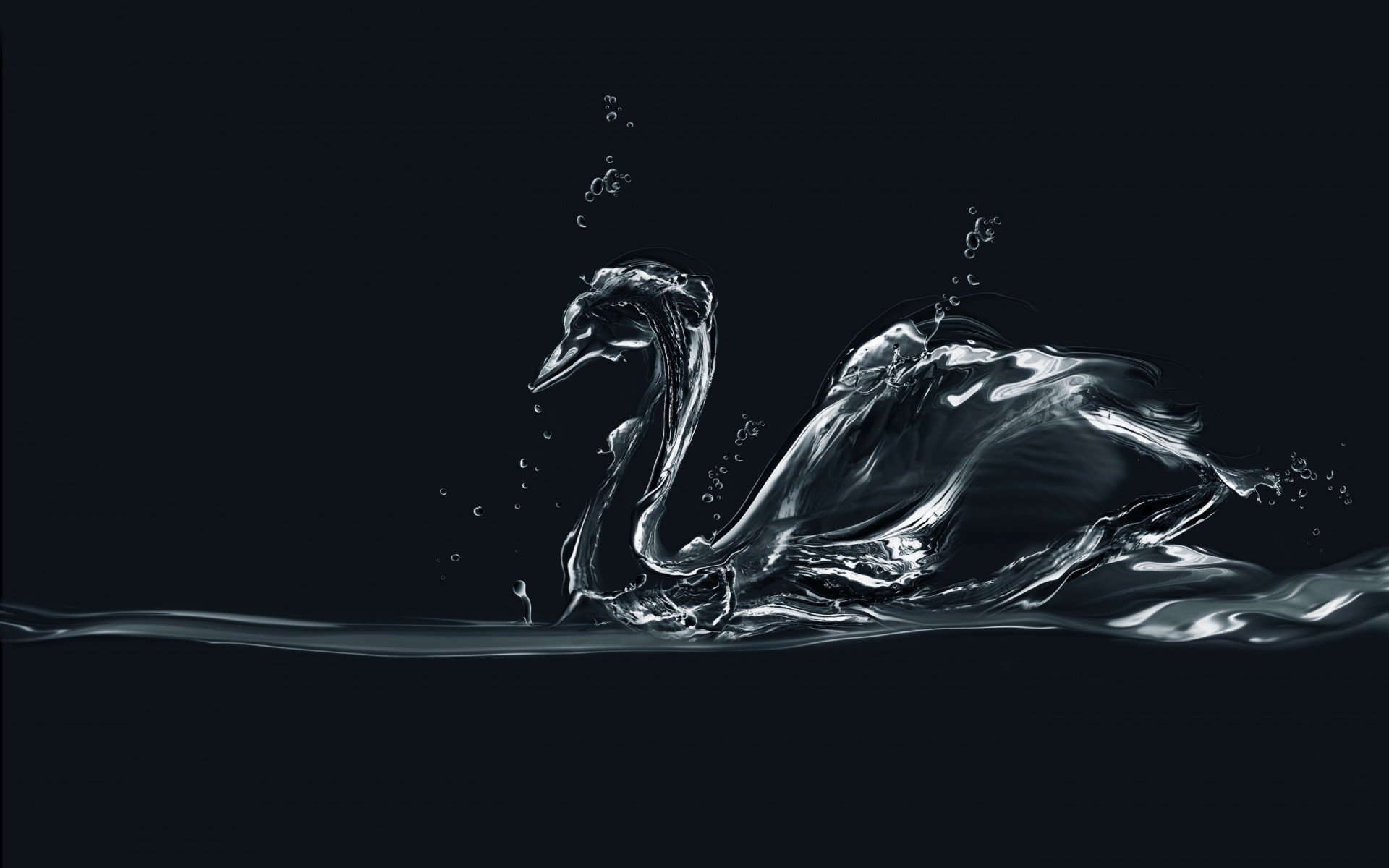 abstrakcja ruchu splash drop czystość pić akcja mokry gładki podwodny fala ciecz woda zimne krople bańka czyste jedzenie przepływ nude swan art design