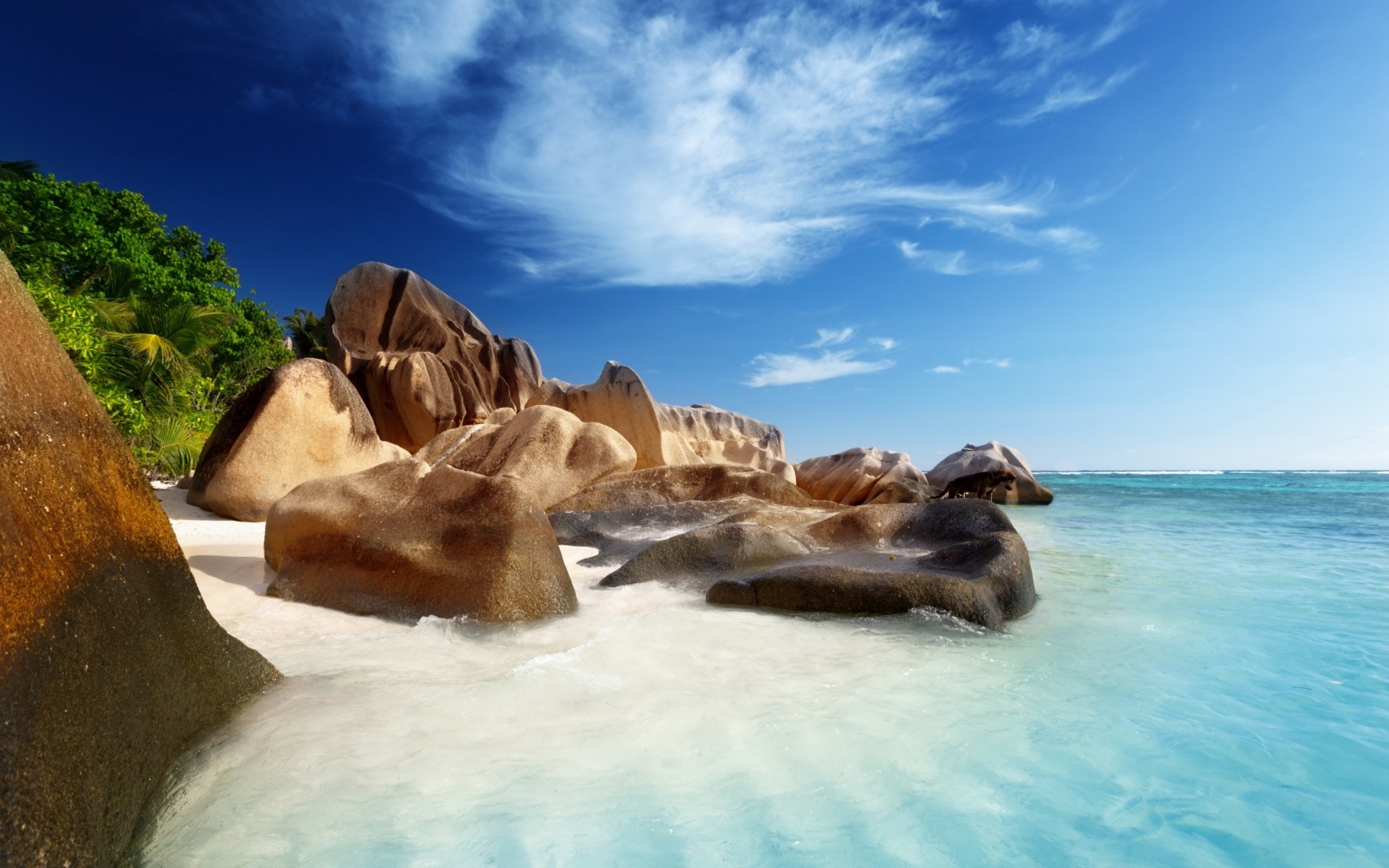 sommer wasser reisen meer strand himmel ozean sand meer brandung landschaft natur sonne gutes wetter im freien insel entspannung tropisch landschaft steine