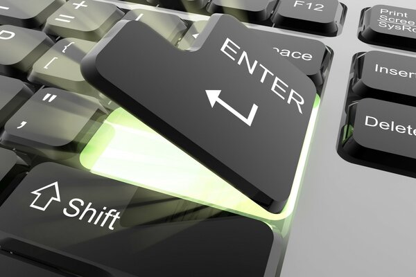 Enter key is open for intrigue