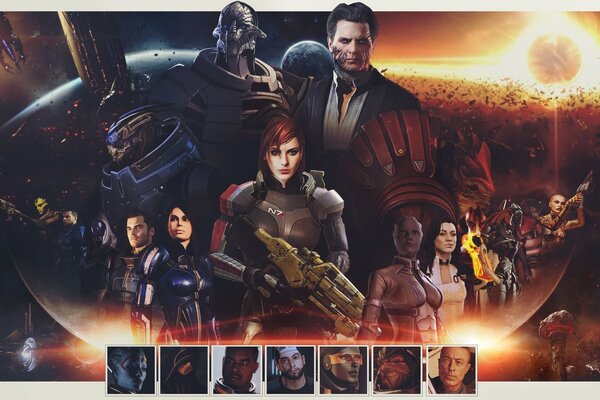 A music festival expressed in mass effect