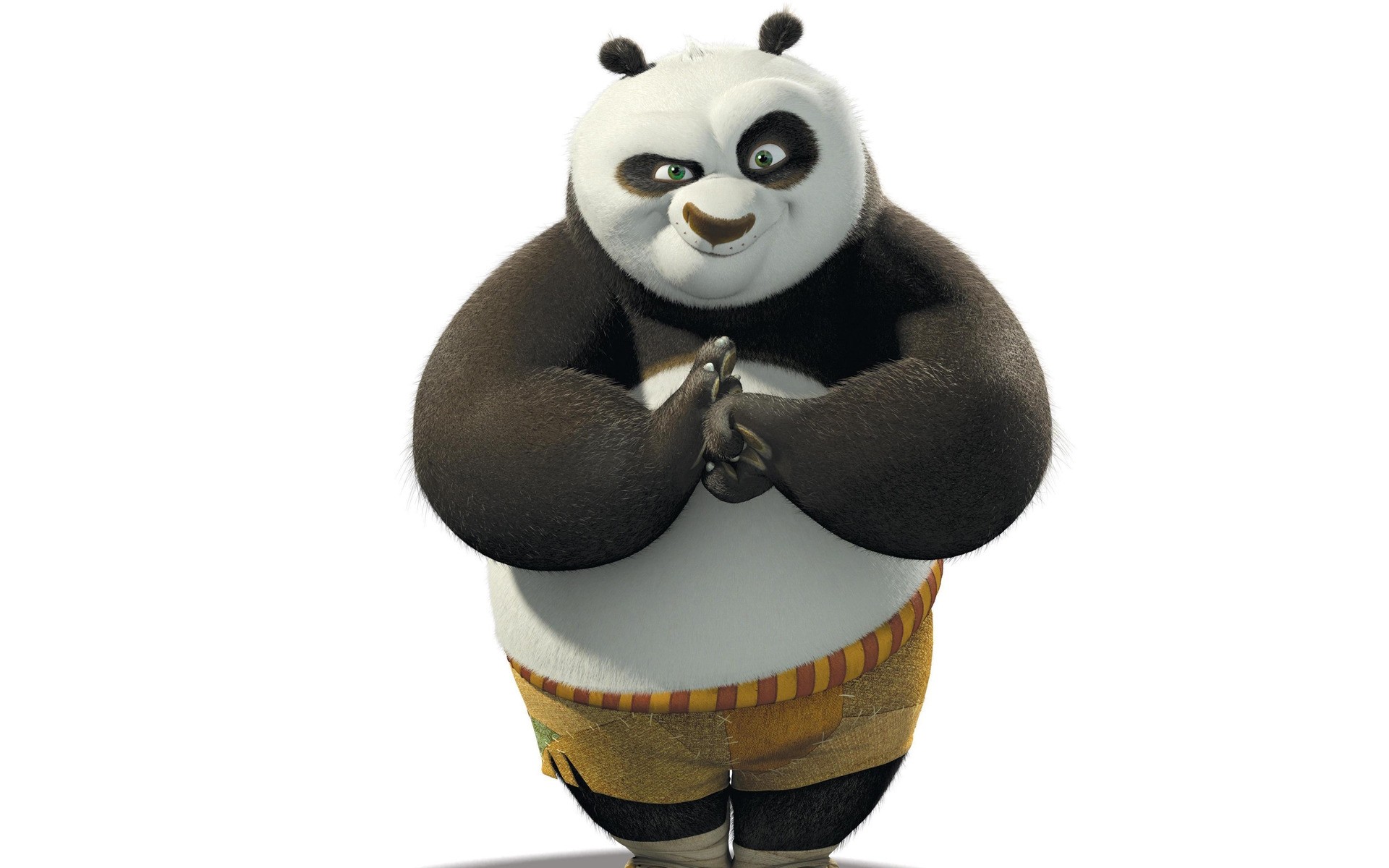 filme isoliert spielzeug lustig niedlich charakter humor animation panda kung komö die