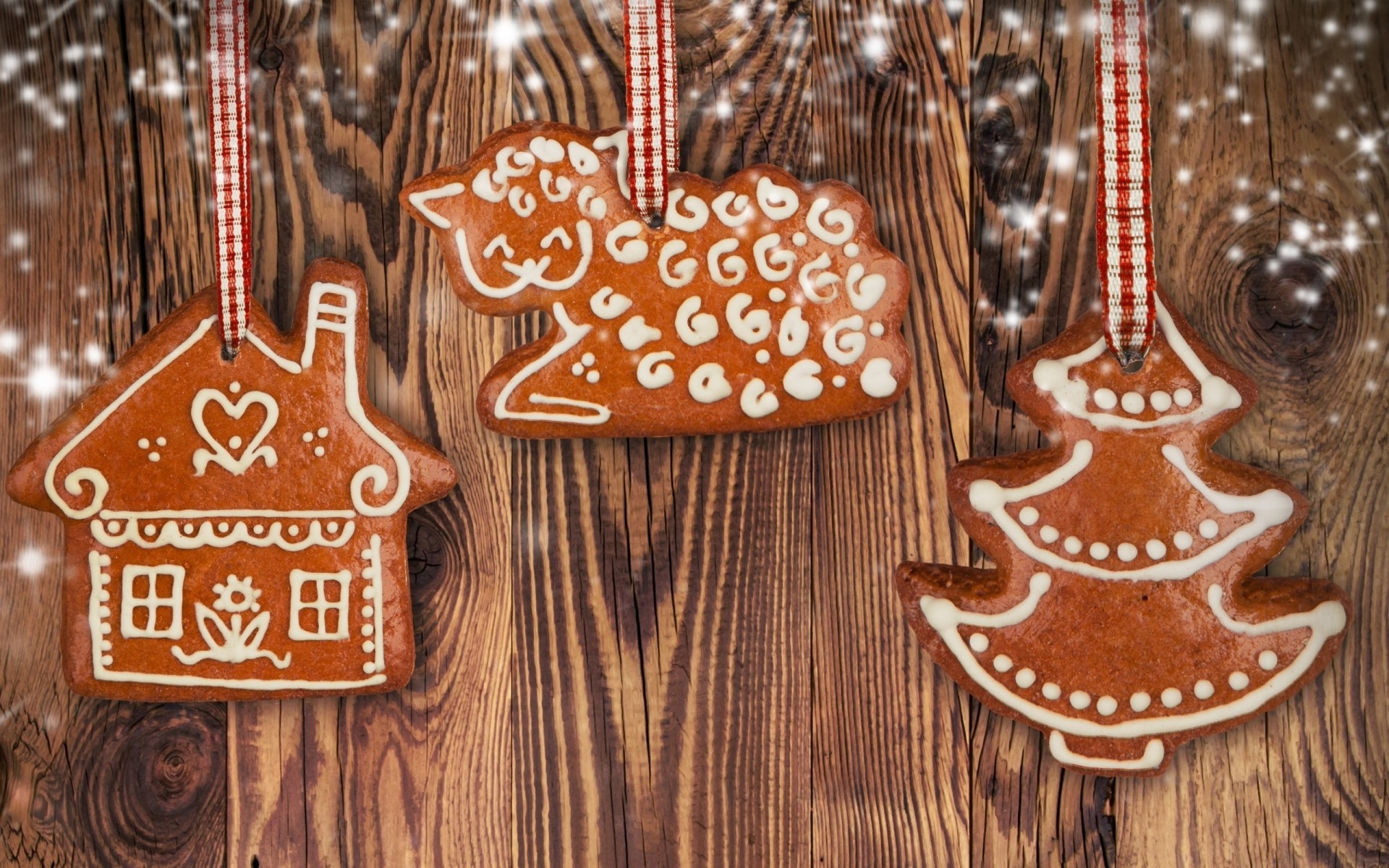 christmas decoration wood retro desktop pattern wooden design art christmas ornaments gingerbread sweets