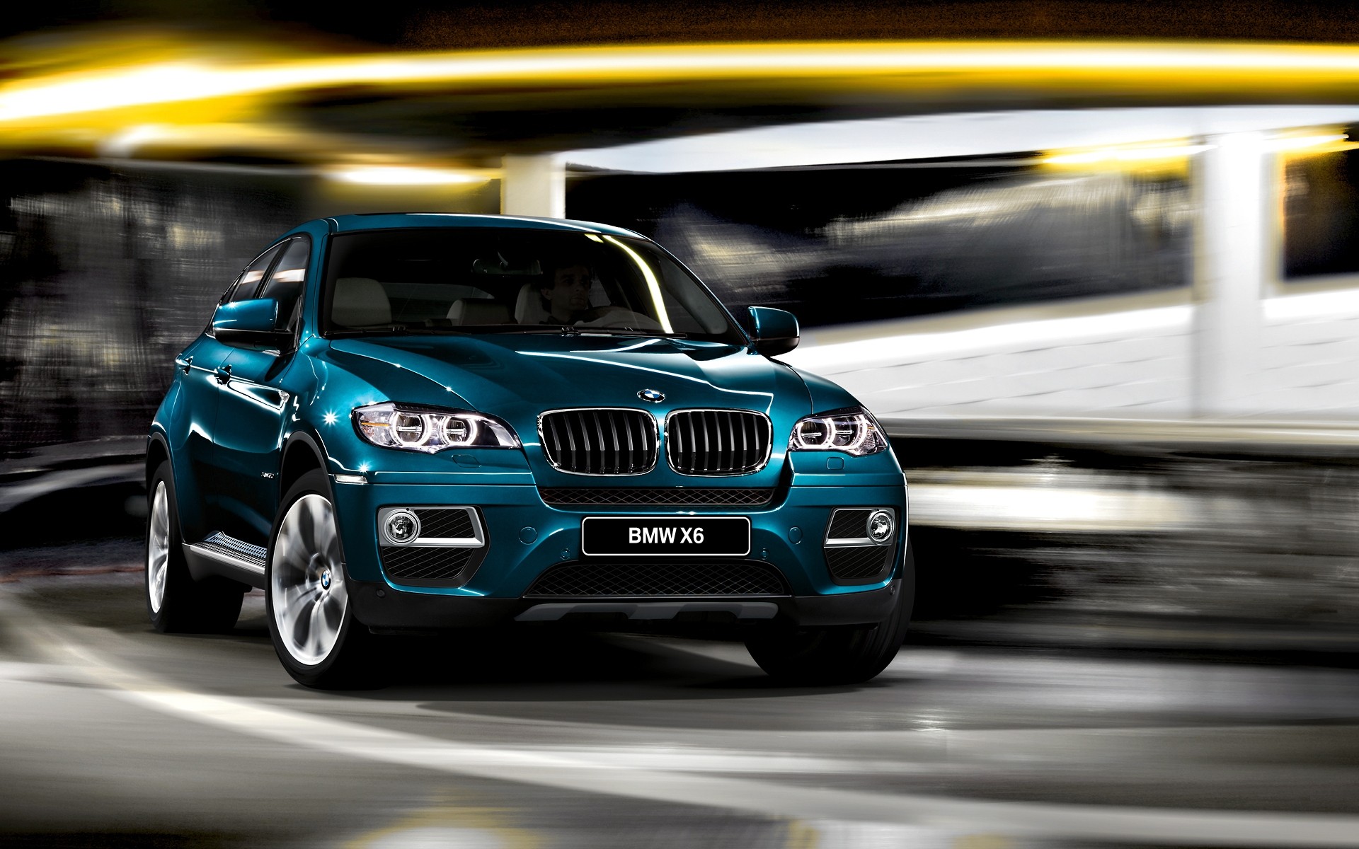 bmw auto sfocatura veloce auto sistema di trasporto fretta asfalto marciapiede automobile disco strada azione bmw x6