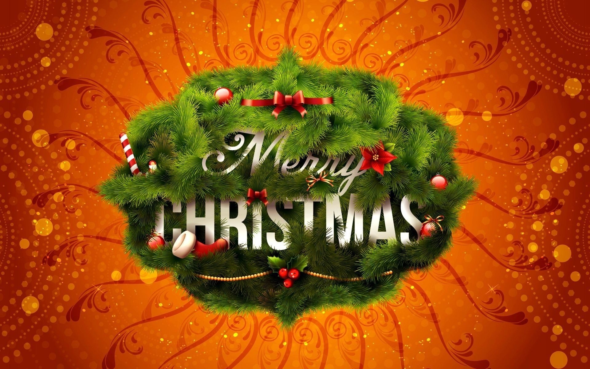 christmas nature bright halloween desktop christmas wreath