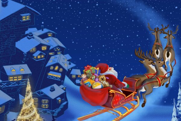 Santa Claus Christmas Journey