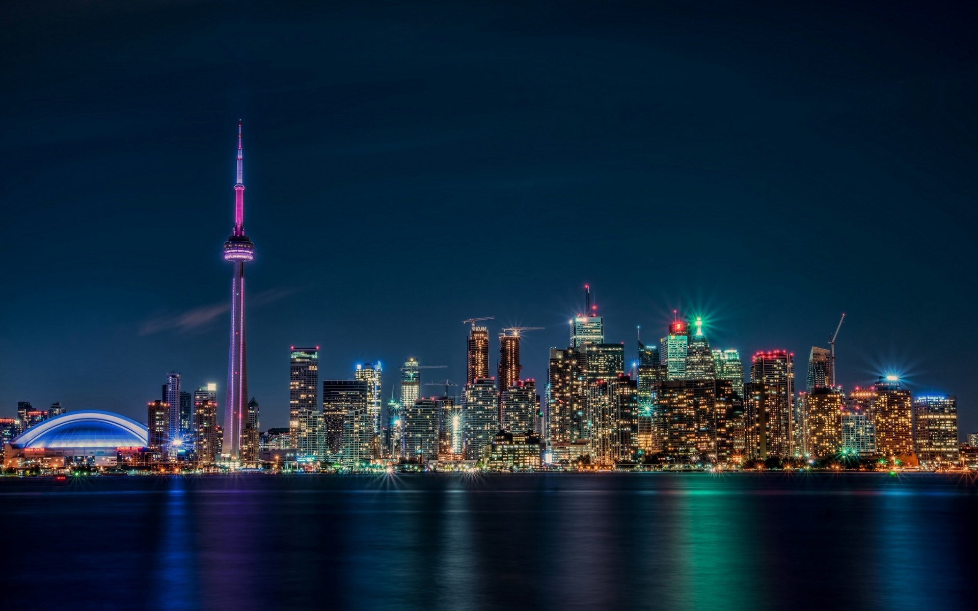 andere städte stadt skyline stadt architektur wolkenkratzer innenstadt dämmerung himmel turm haus geschäft finanzen abend büro hoch reisen fluss sehenswürdigkeit städtisch hintergrundbeleuchtung ontario see landschaft