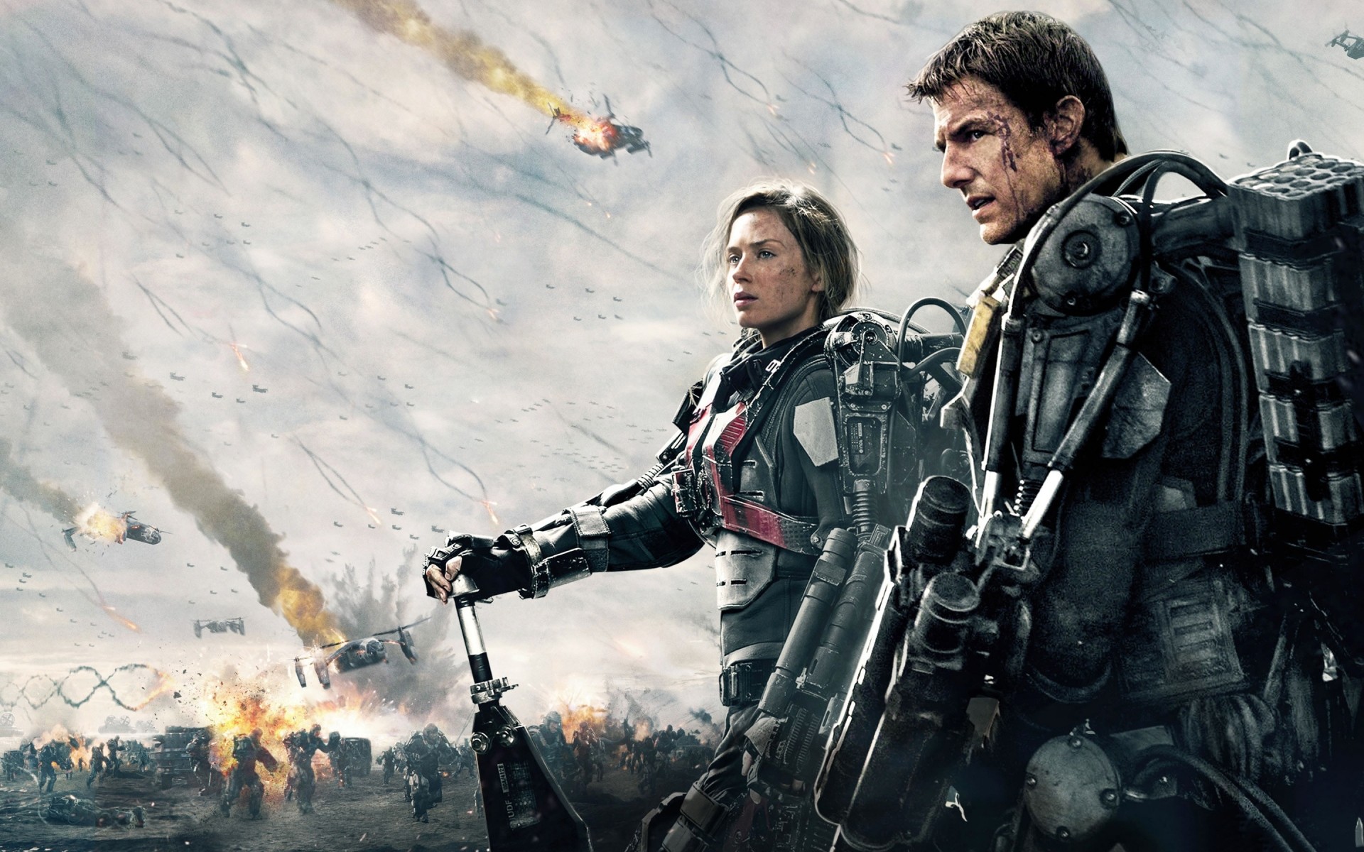 movies adult man battle war vehicle military winter edge of tomorrow