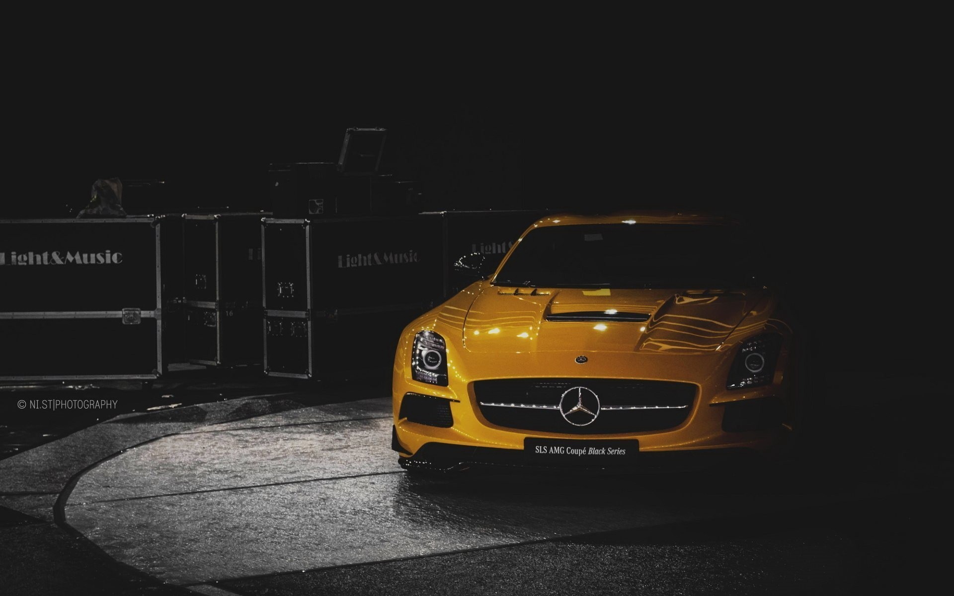 mercedes-benz car vehicle transportation system action pavement race competition hurry road asphalt wheel automotive fast mercedes sls