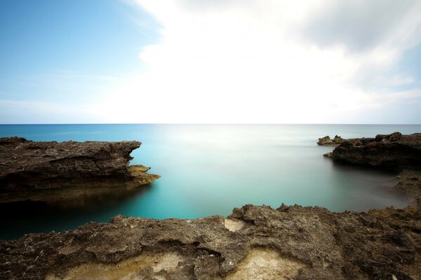 Calm sea landscape