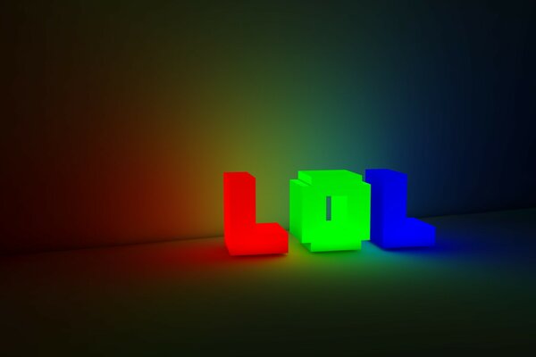 Neon, Pixel, letras brilhantes