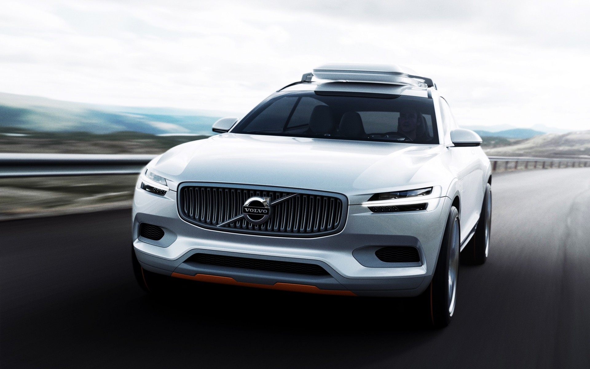 concept cars auto auto transportsystem asphalt schnell fahren beeilen sie sich räder automobil bürgersteig straße reisen volvo-konzept volvo xc