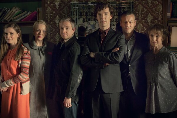 Sherlock siempre está en el centro de atención y eventos