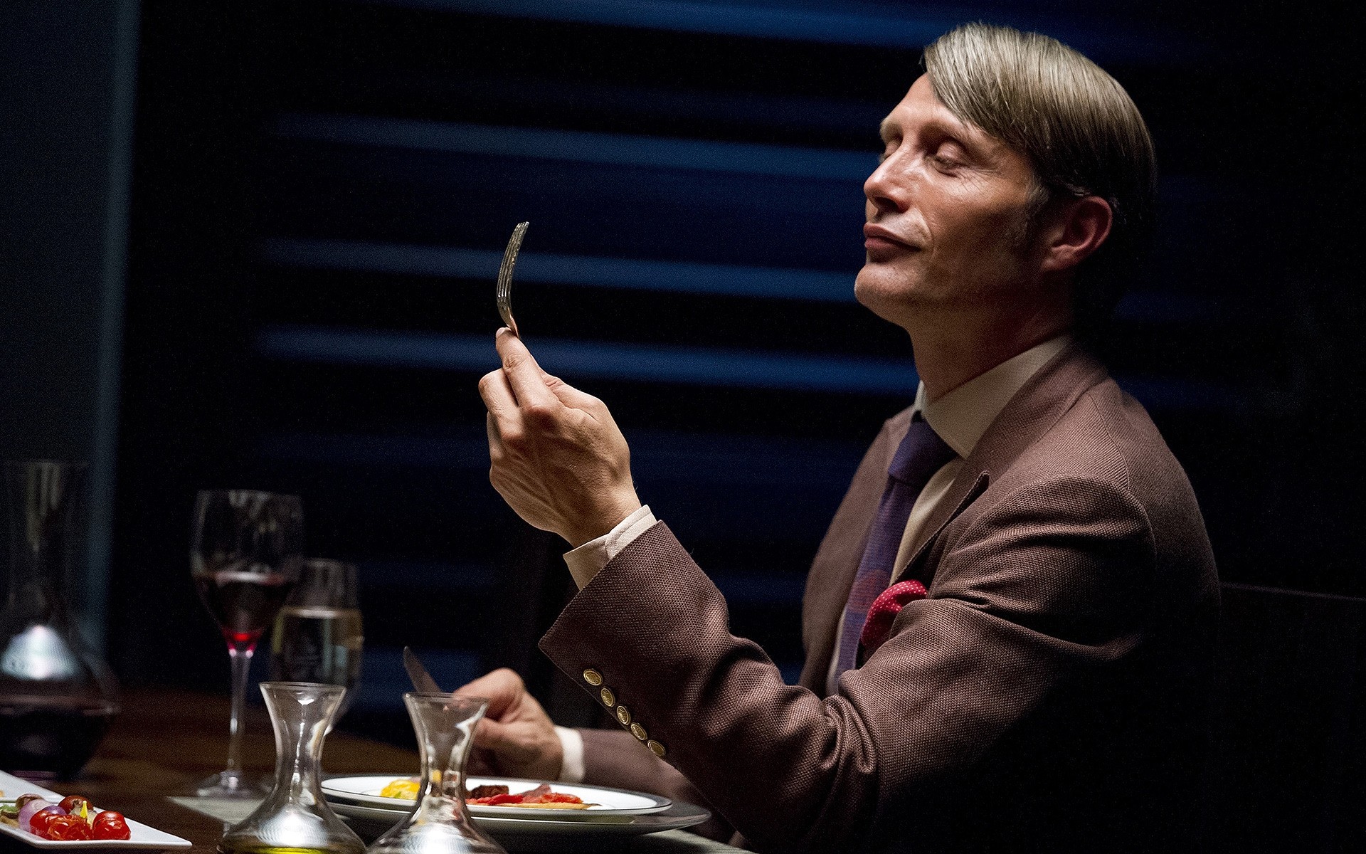 series de televisión hombre solo adulto retrato mads mikkelsen hannibal