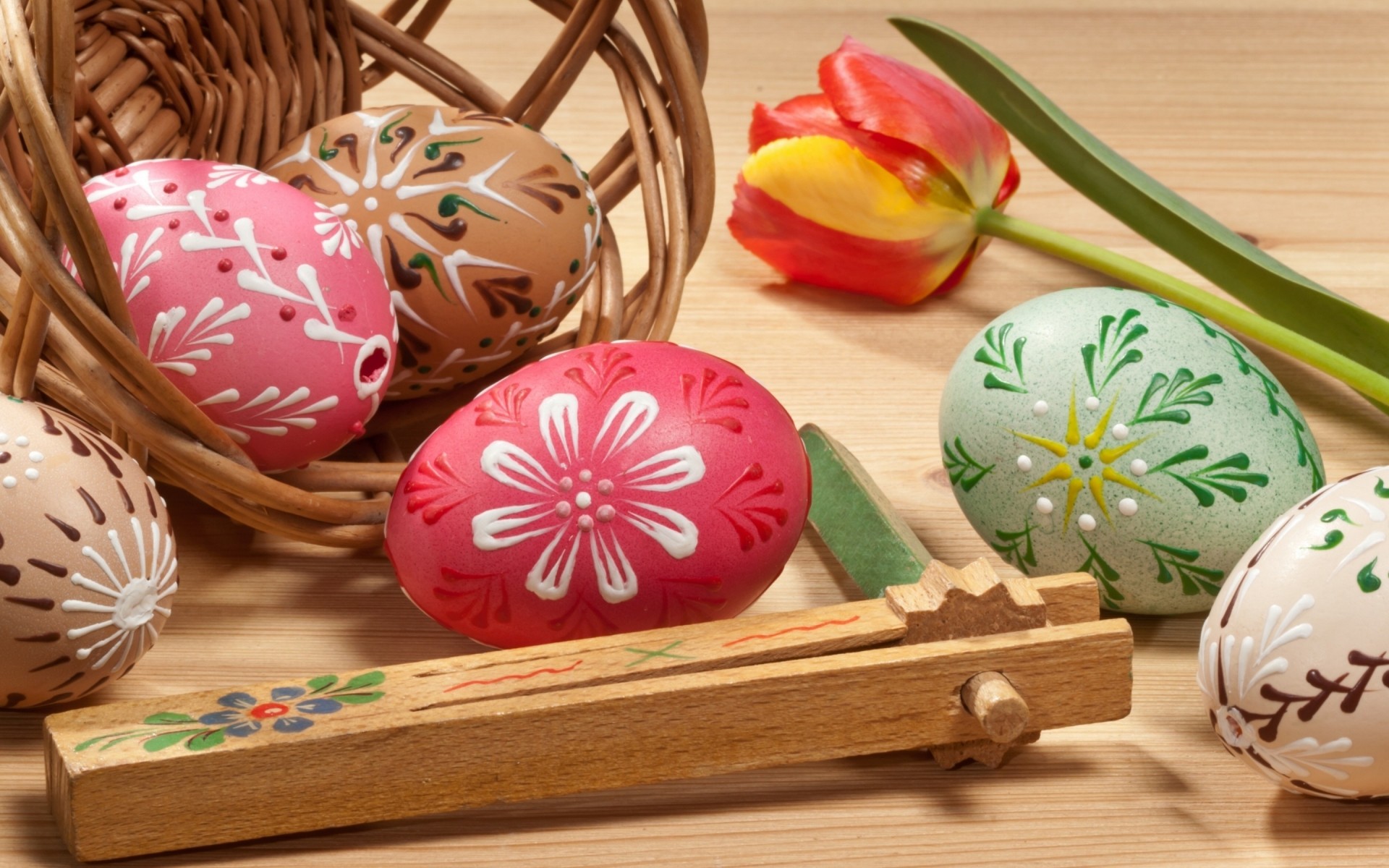 easter wooden wood traditional egg table handmade decoration food desktop celebration rustic color 2014 easter easter 2014 easter eggs