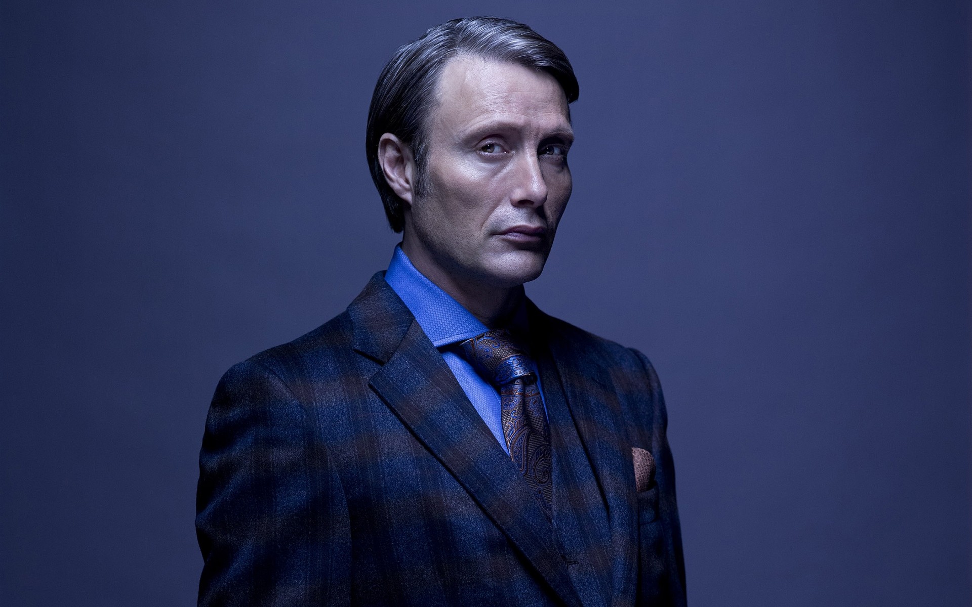 serial telewizyjny człowiek jeden portret nosić dorosły mads mikkelsen hannibal