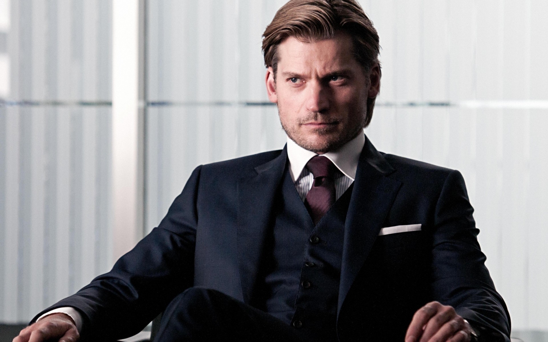 hombre hombre negocio retrato solo adulto corbata desgaste nikolai coster-waldau celebridades actores juego de tronos