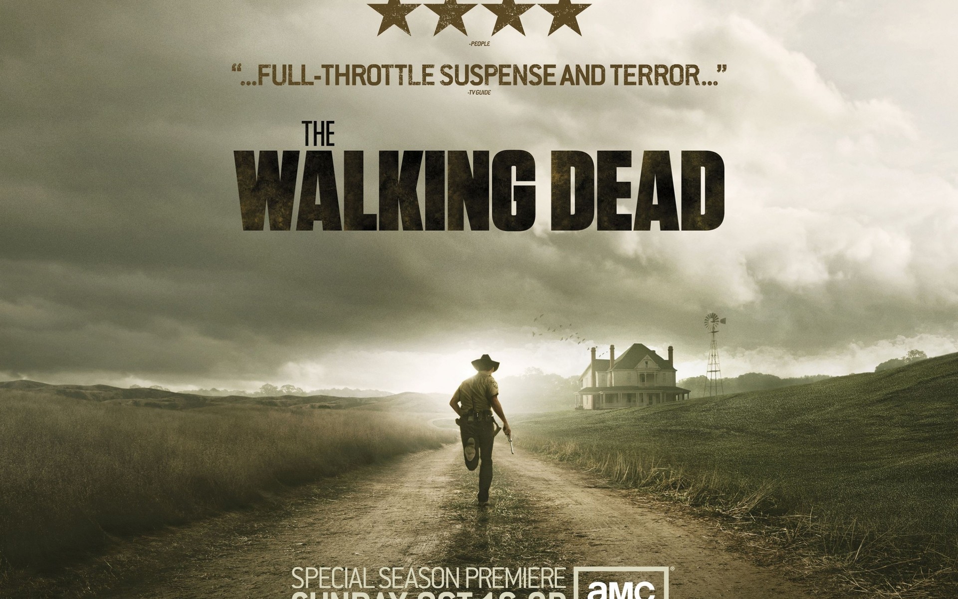 fernsehserien im freien horizontal wolke himmel natur gras walking dead