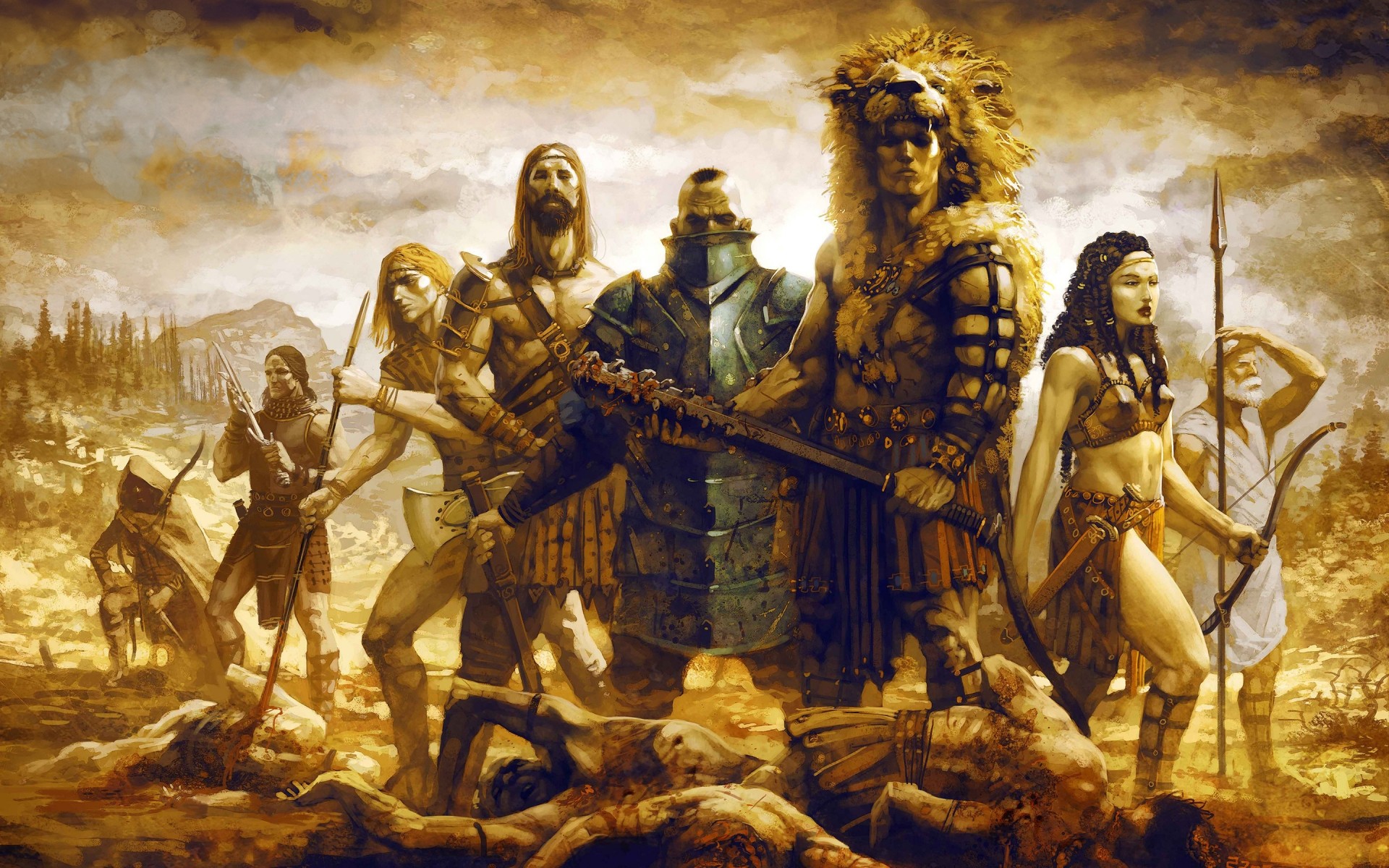 películas arte pintura grupo hombre armas ilustración religión velo adulto caballería espada escultura desgaste hércules