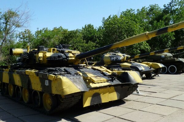 Military ground equipment - tank