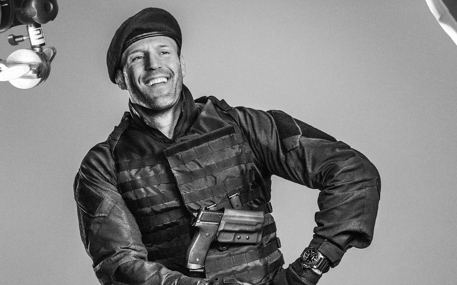 schauspieler porträt ein erwachsener tragen mann schleier militär outfit gesichtsausdruck soldat expendables 3