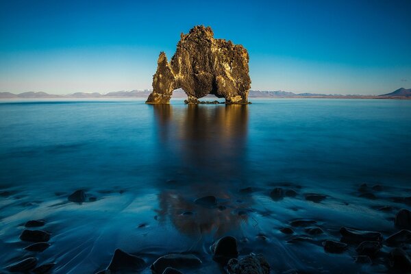 Impresionante belleza en medio del mar