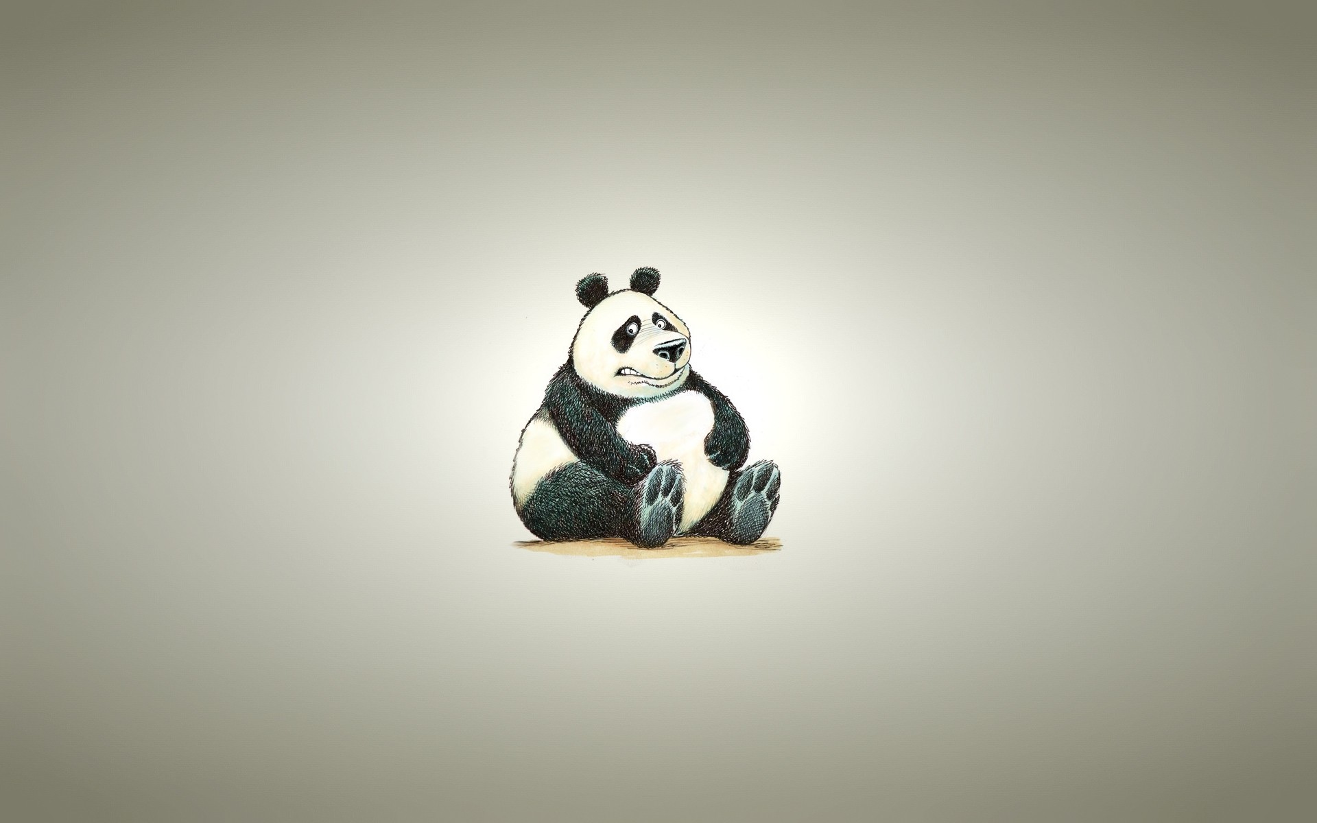 animais ainda vida brinquedo sozinho menina arte panda panda engraçado legal bonita