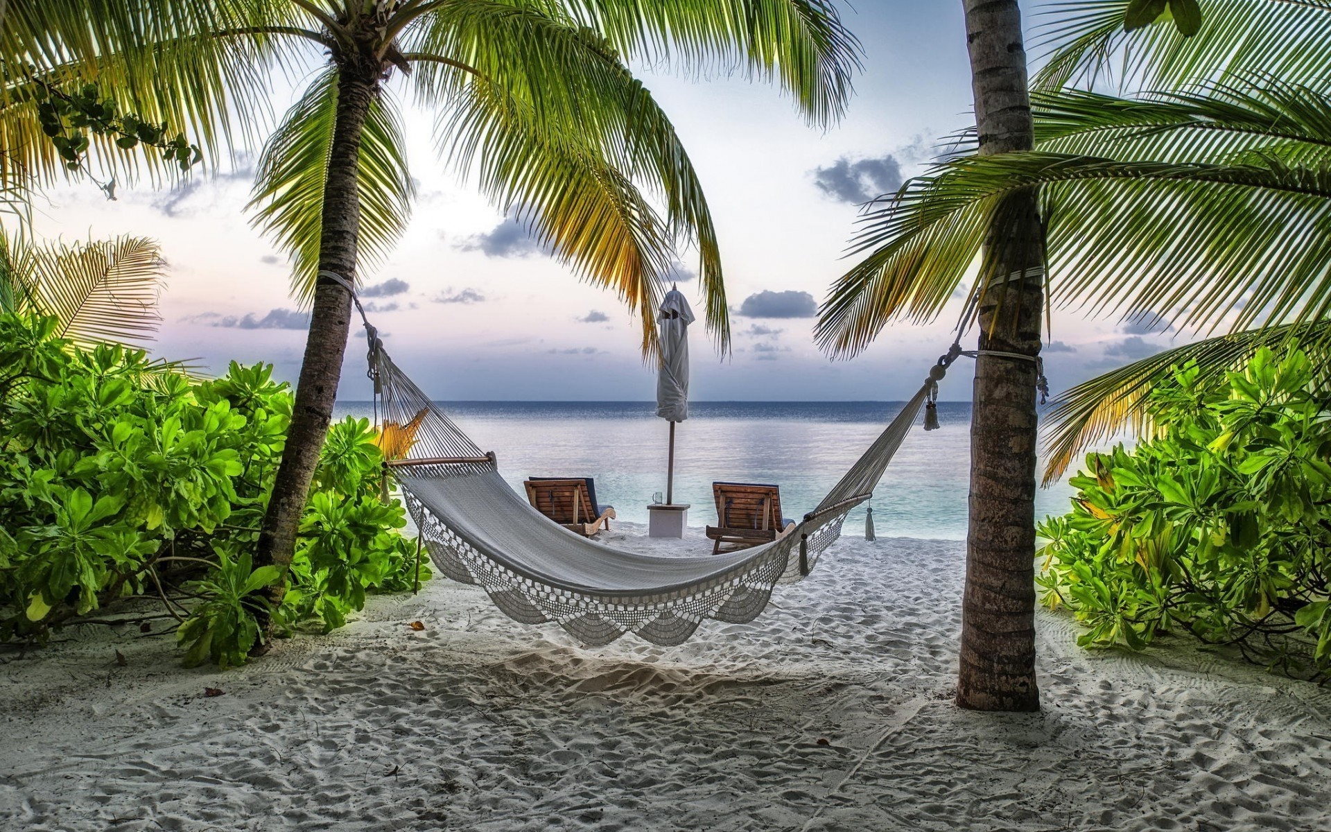 landscapes tropical palm beach resort summer vacation relaxation coconut island paradise ocean sand travel seashore water idyllic exotic turquoise sun chair palms