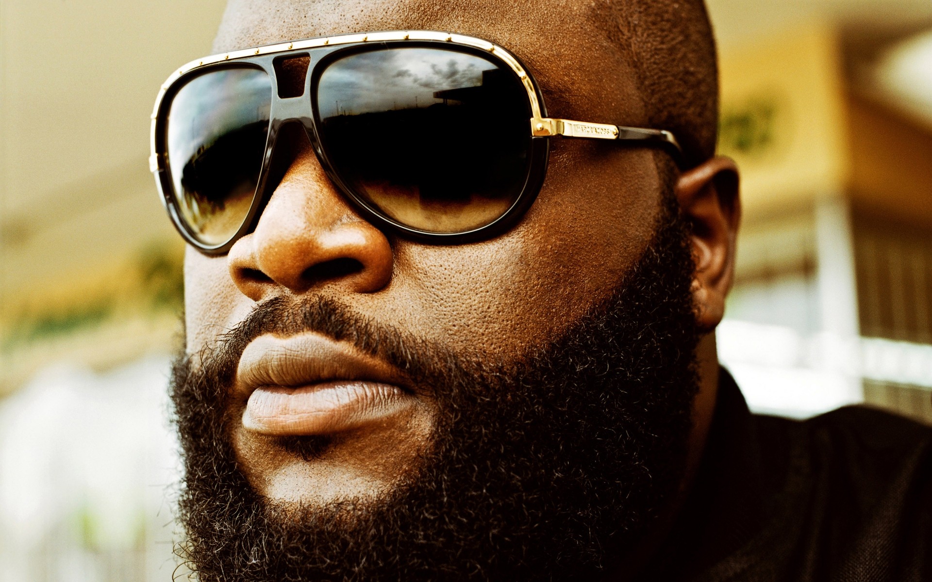 músicos gafas gafas de sol gafas hombre retrato adulto rick ross rapero hip hop